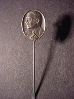 Hitler Silver Stickpin
