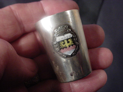 Battle Cruiser Emden Shot Glass