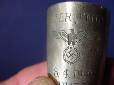 Battle Cruiser Emden Shot Glass
