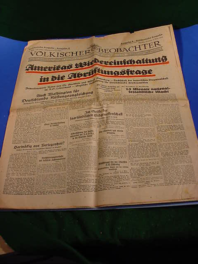 NSDAP Newspaper