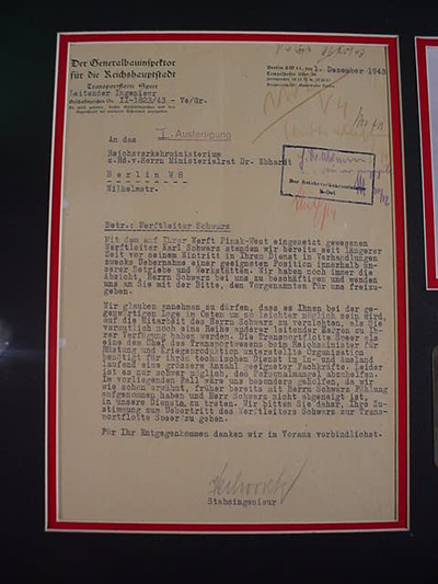 Speer Memo of Dec. 1943