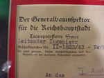 Speer Memo of Dec. 1943