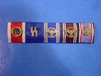 Reconstructed 5 Bar Medal