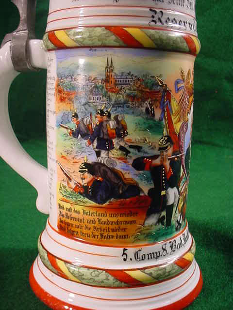 German Naval Beer Mug