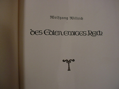 Edlen Ewiges Reich Book