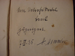 Himmler Signed Book