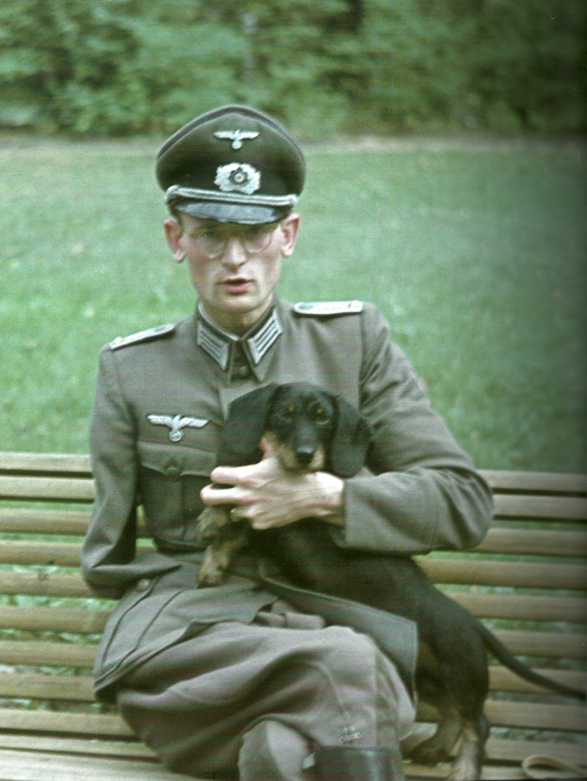 Officer w/daschund