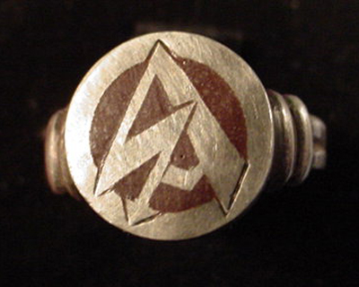 SA Art Deco Ring