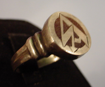 SA Art Deco Ring