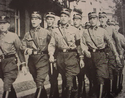 Marching SA Men Plaque
