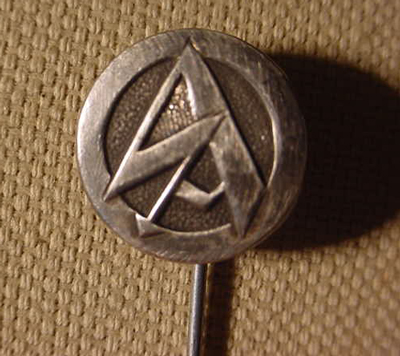 Silver SA Stickpin