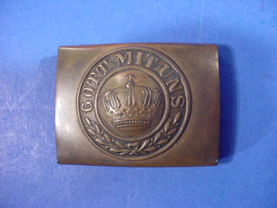 WWI Cross Uniform Belt Buckle